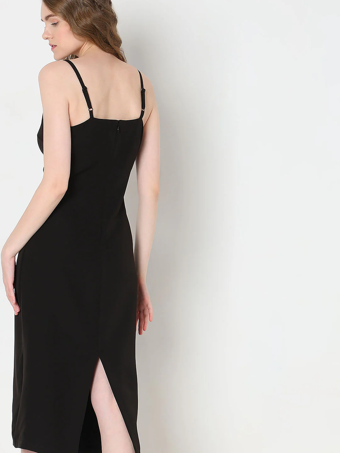 Black Midi Dress - Image 5