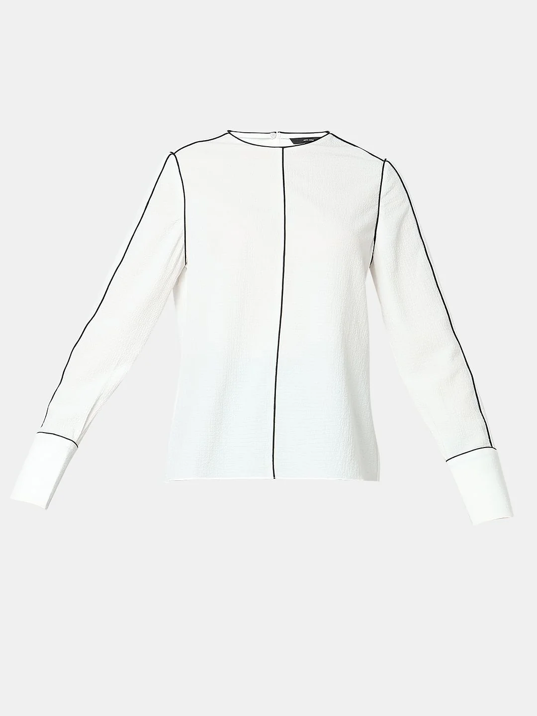 White Full Sleeves Top - Image 7