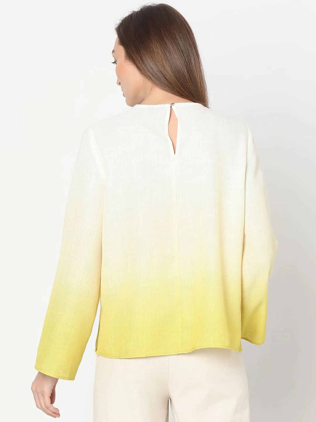 Yellow Ombre Top - Image 4
