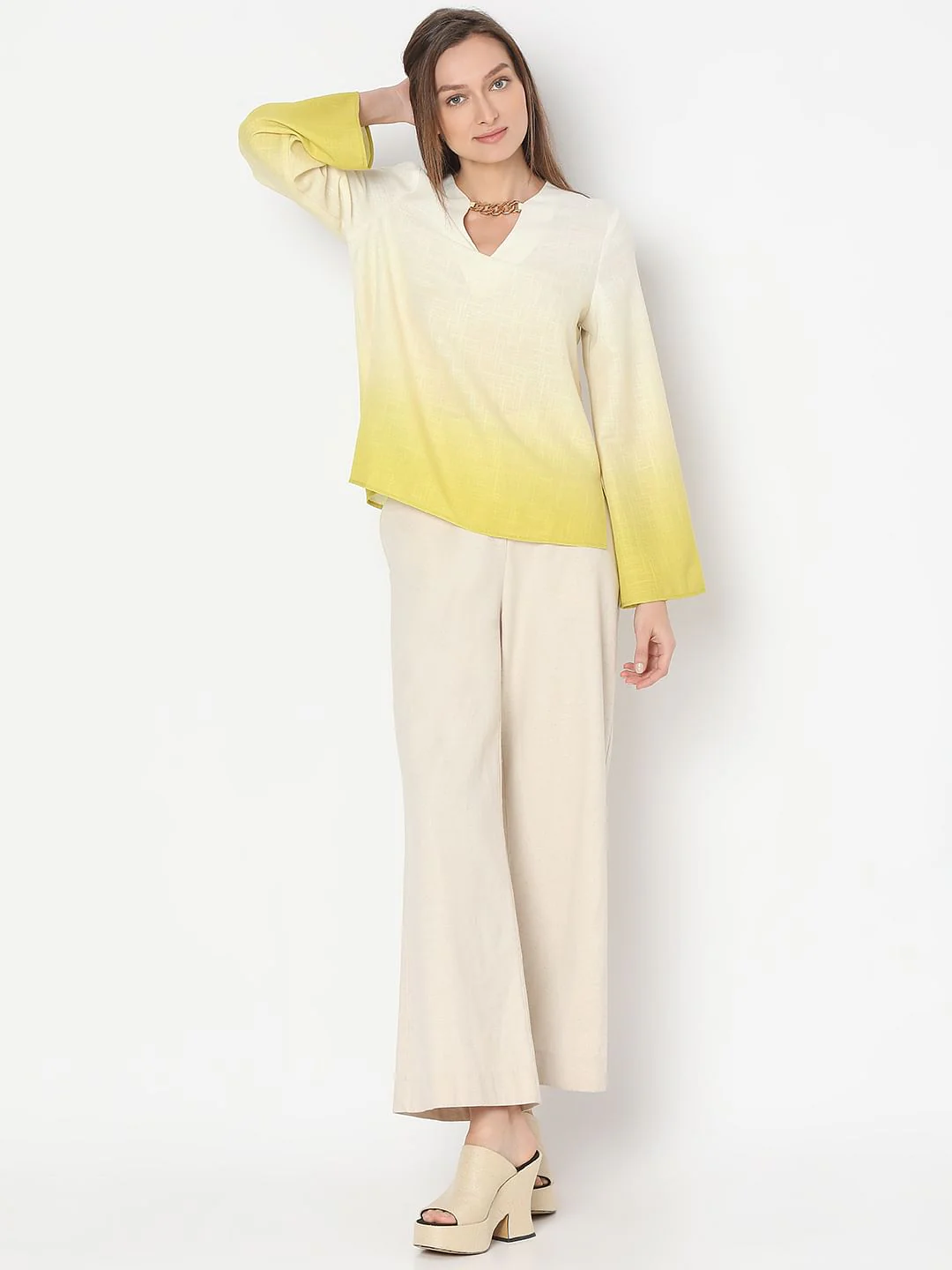 Yellow Ombre Top - Image 5