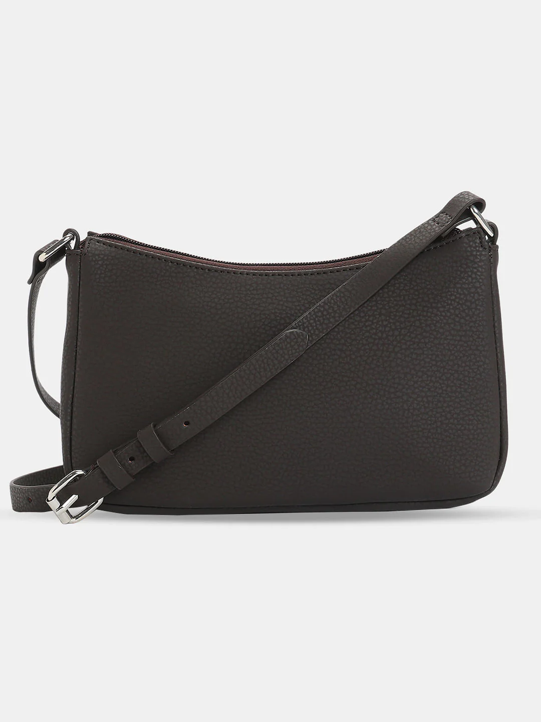 Chocolate Brown Shoulder Bag - Image 2