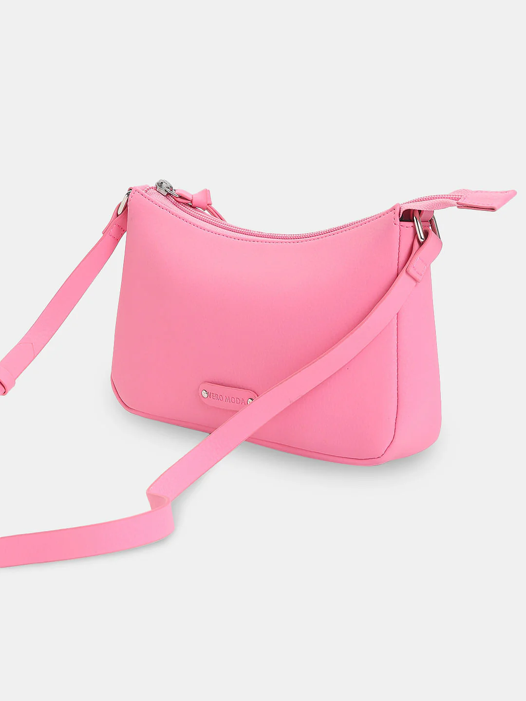 Pink Textured Sling Bag - Image 5