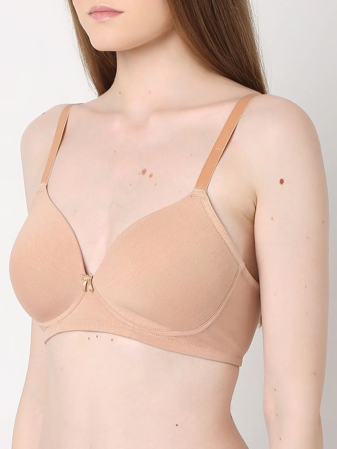 Intimates Nude Full Coverage Padded Non-Wired Bra - Image 8