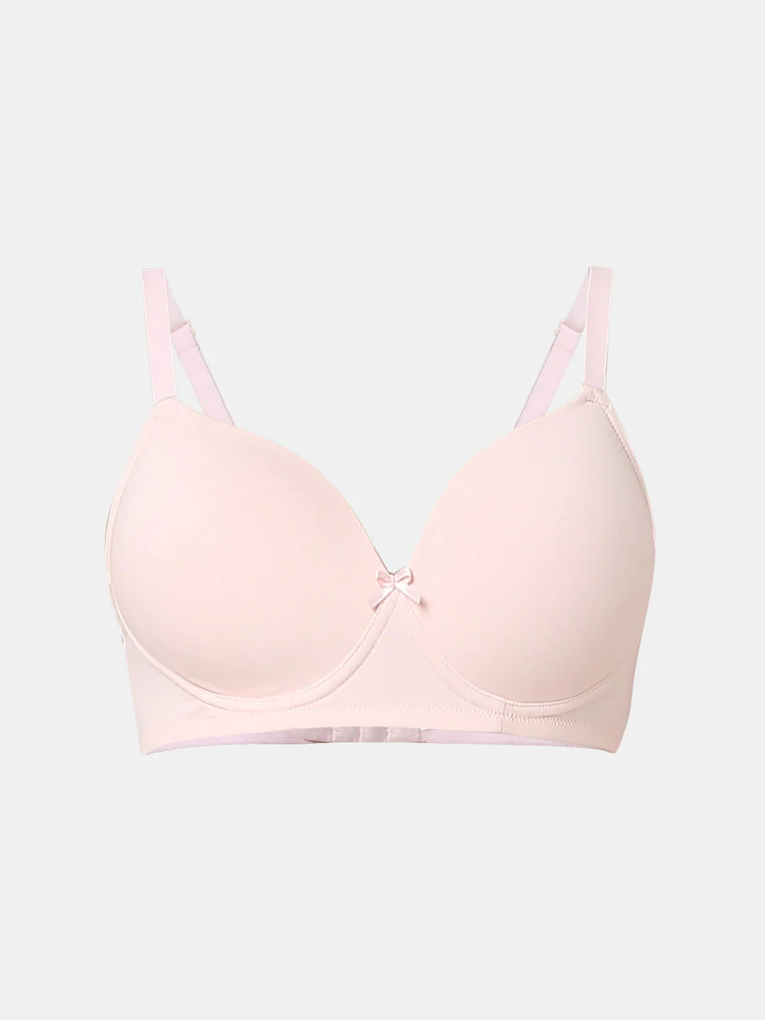 Intimates Light Pink Full Coverage Padded Non-Wired Bra - Image 7