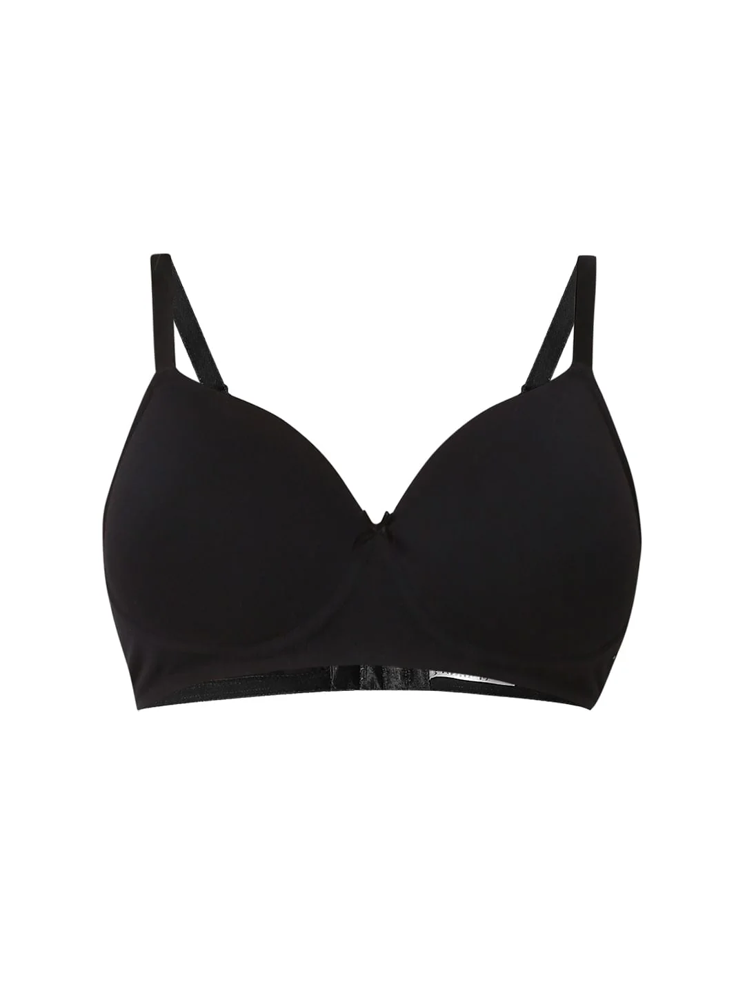 Intimates Black Full Coverage Padded Non-Wired Bra - Image 7