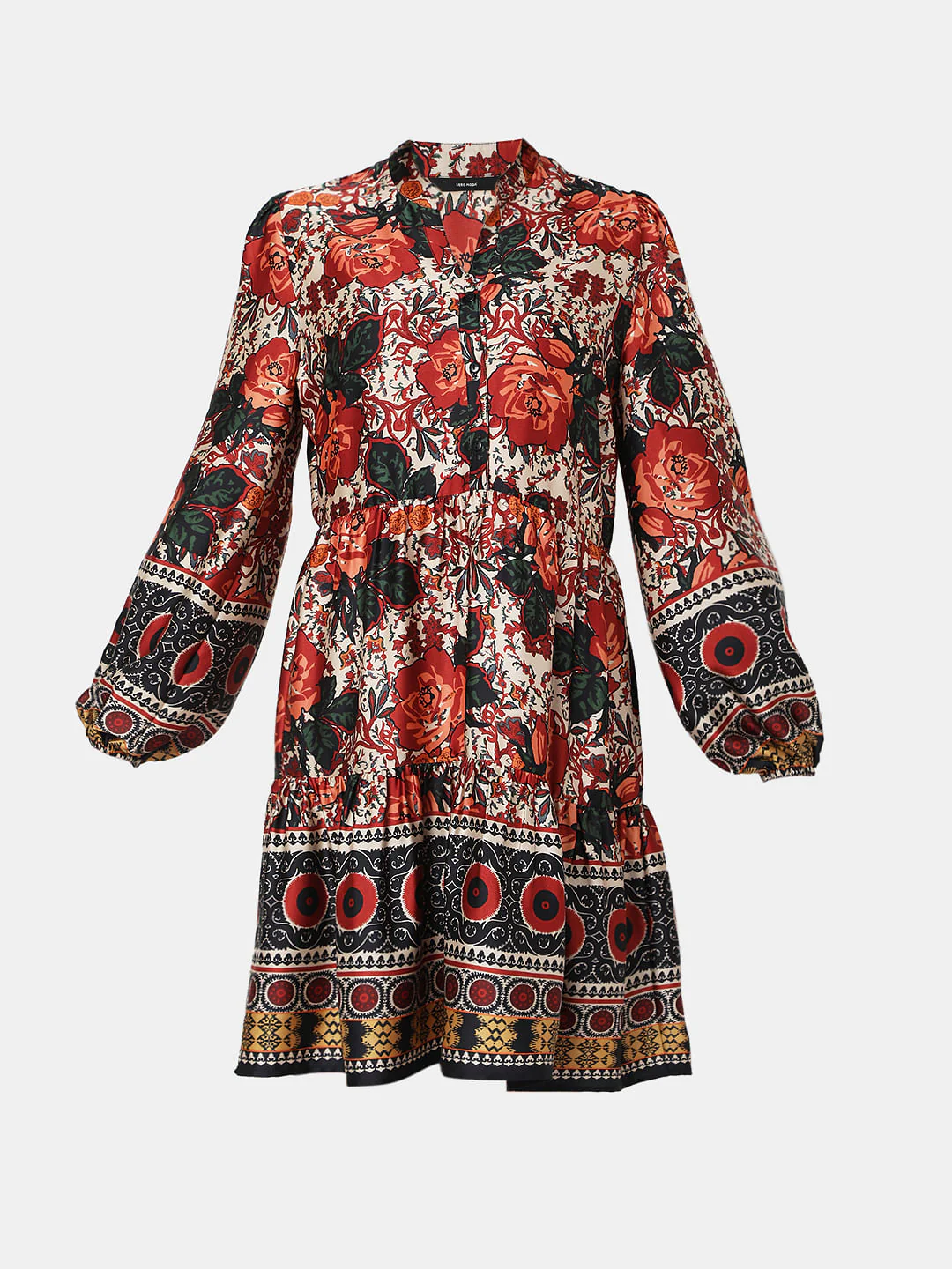 Black Floral Maxi Dress - Image 7