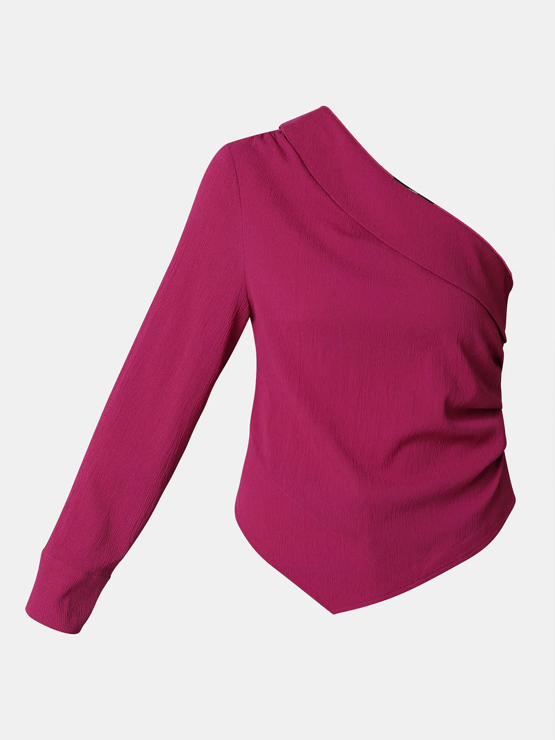 Pink One-Shoulder Top - Image 7