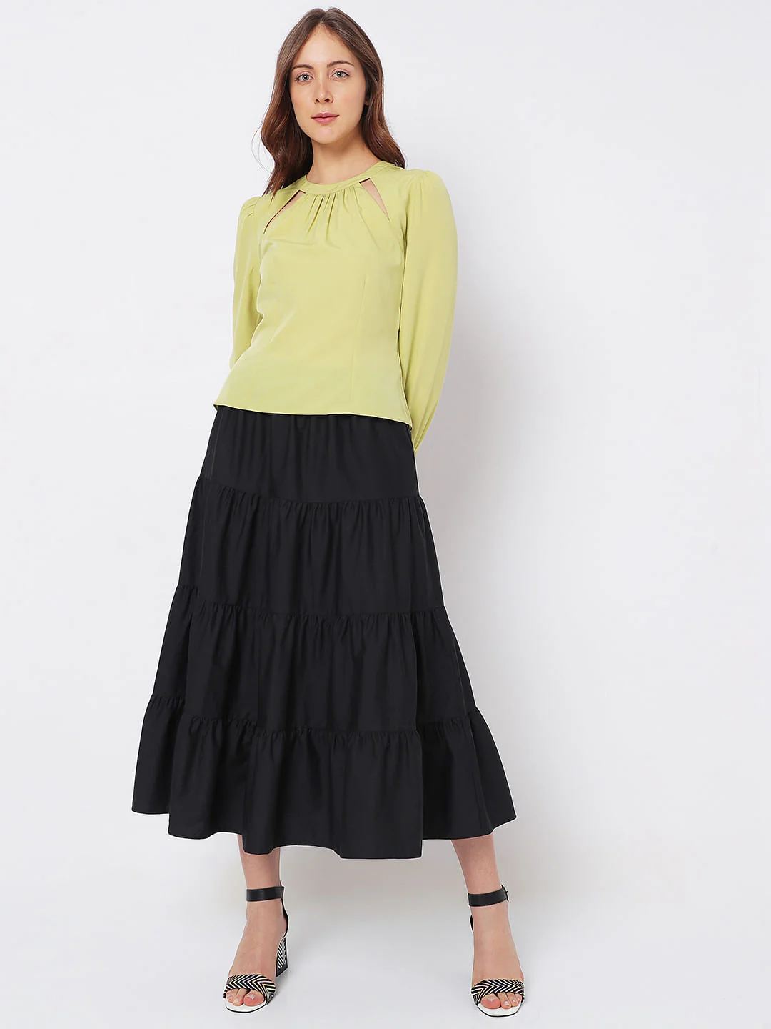 Green Cut-Out Top - Image 5