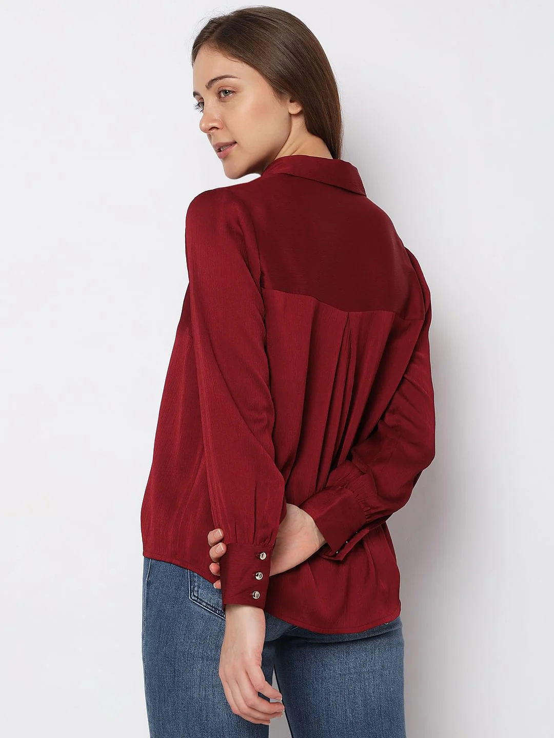 Maroon Shirt - Image 4