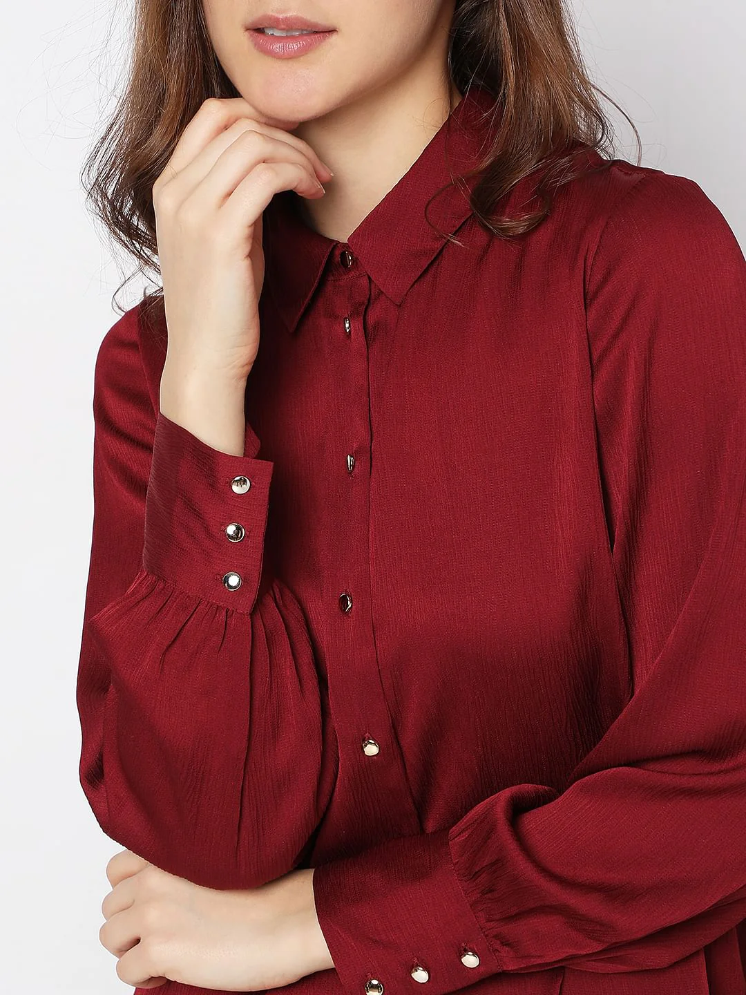 Maroon Shirt - Image 6