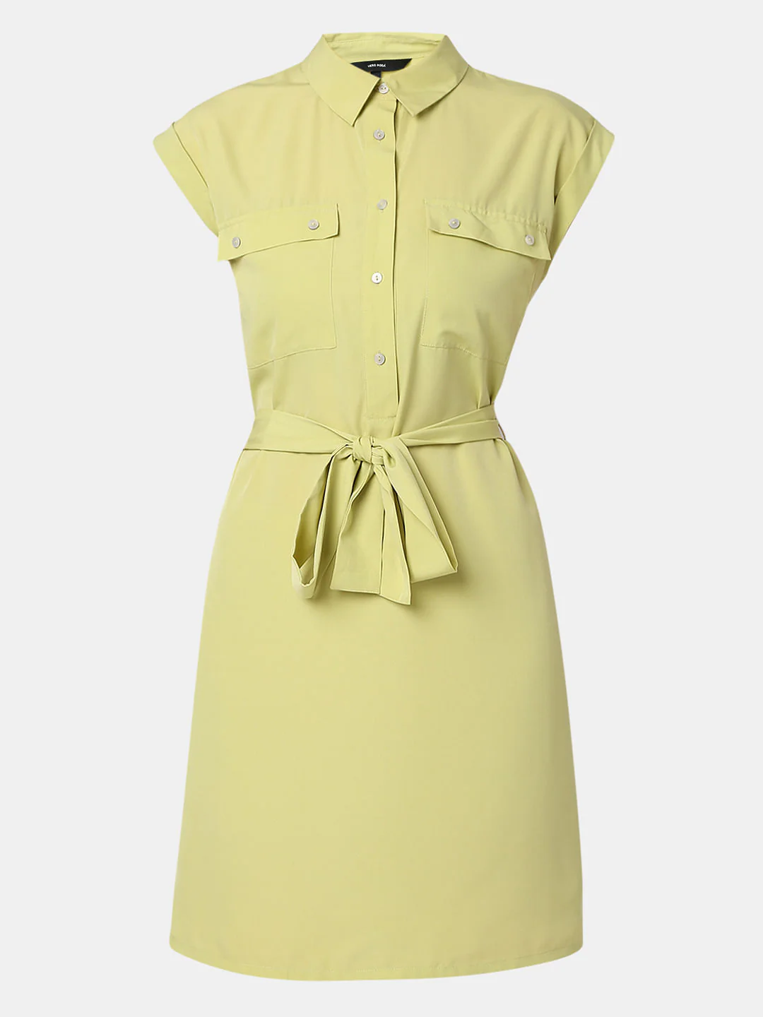 Green Shirt Dress - Image 7