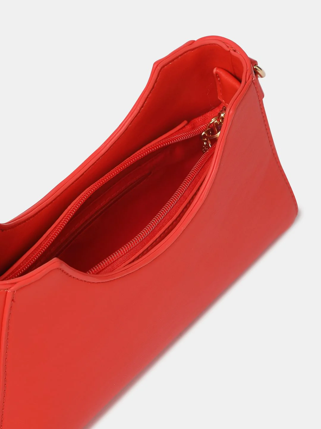 Peach Structured Sling Bag - Image 6