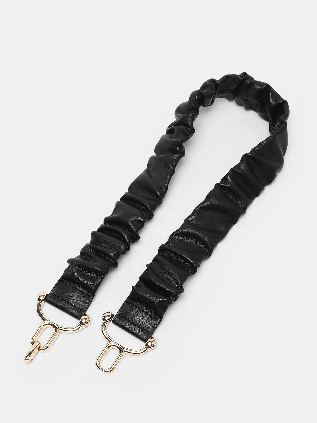 Black Wrinkle Waist Belt - Image 3