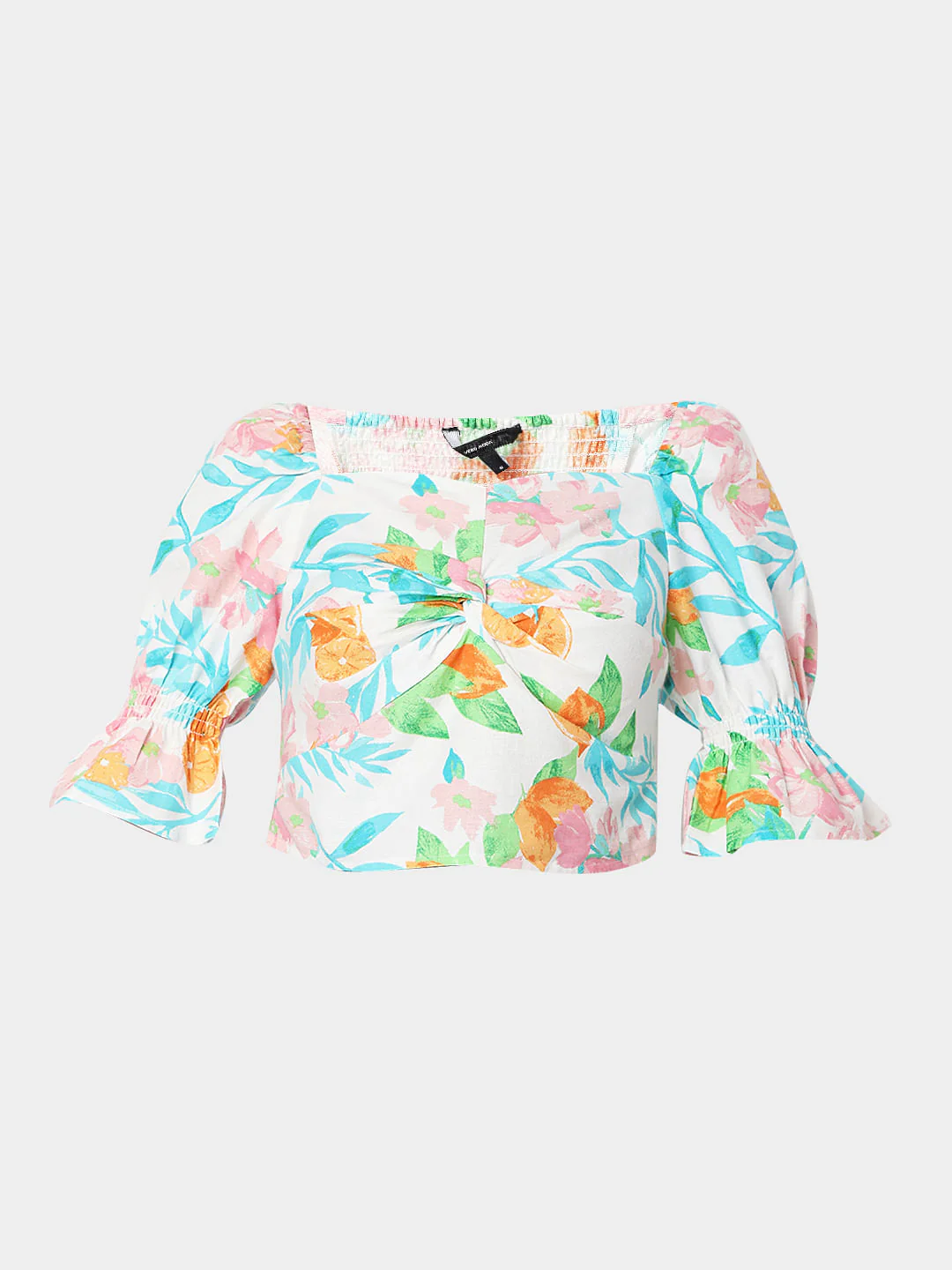 White Floral Top - Image 7