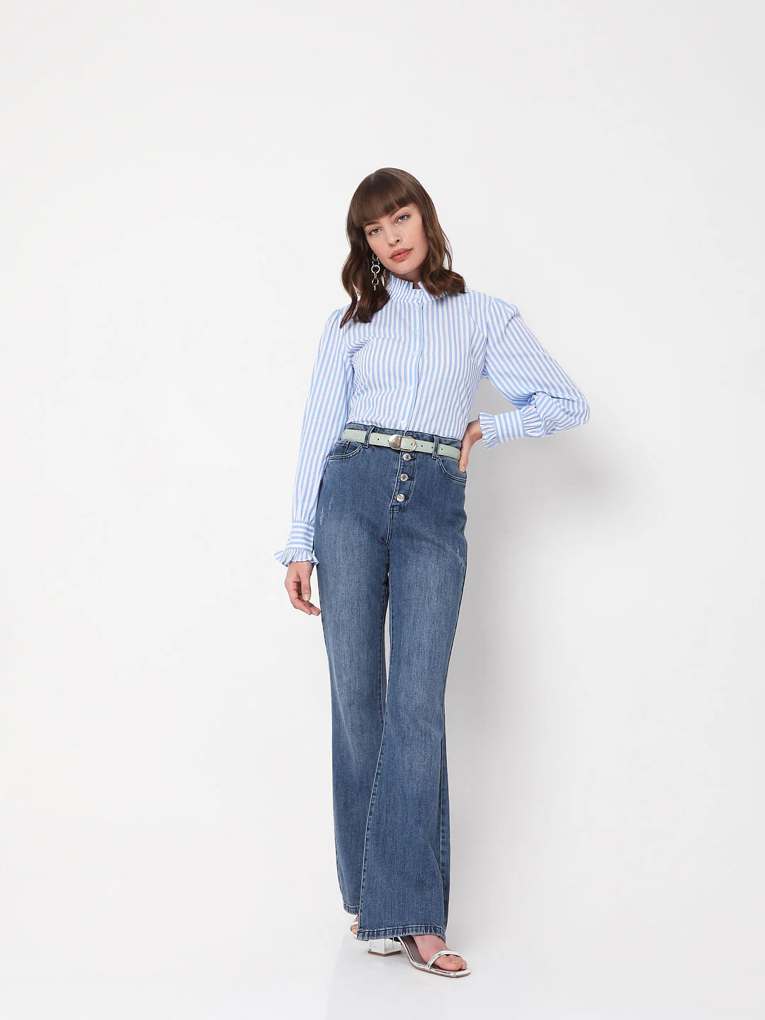 Blue Striped Shirt