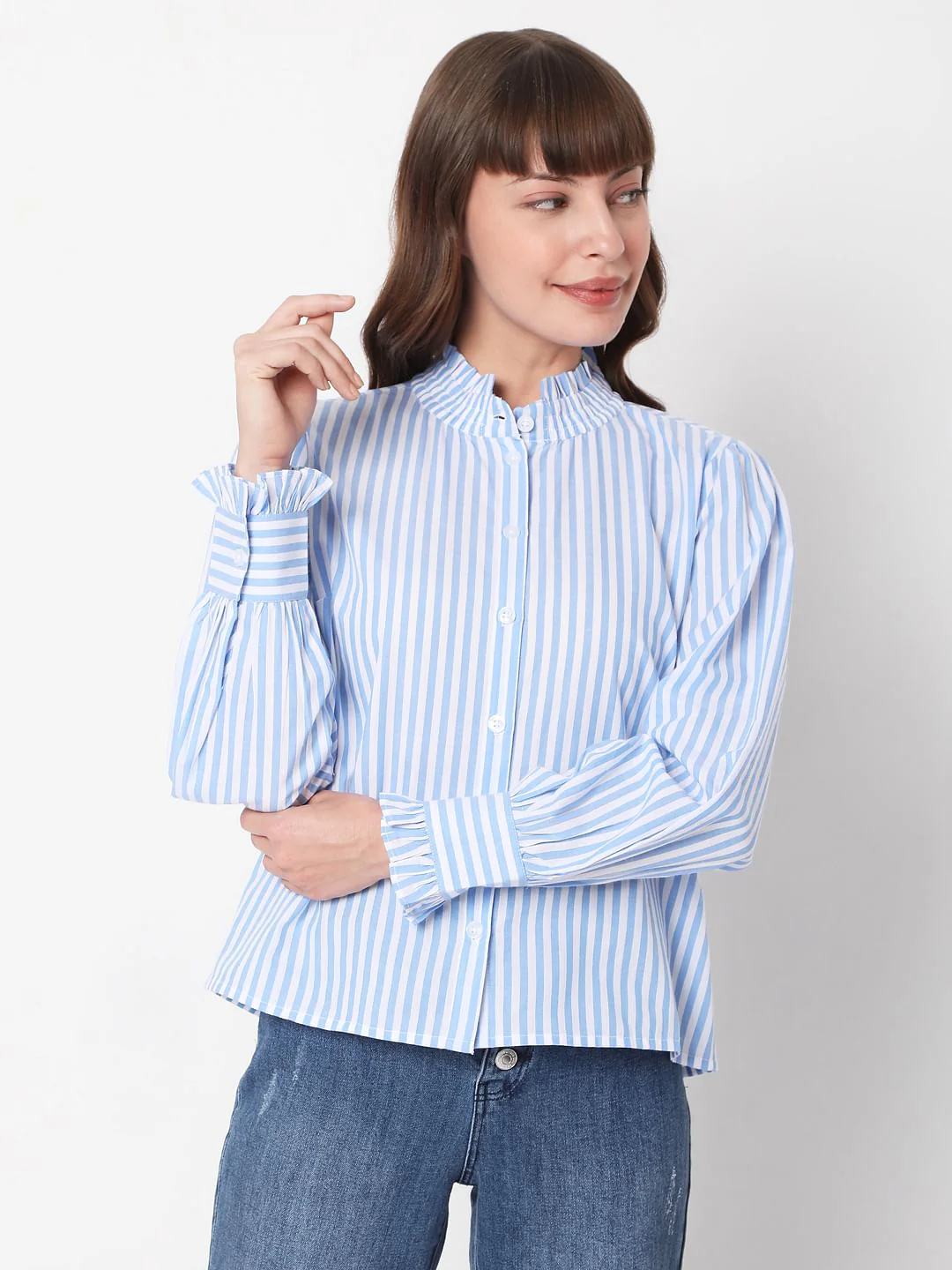Blue Striped Shirt - Image 2
