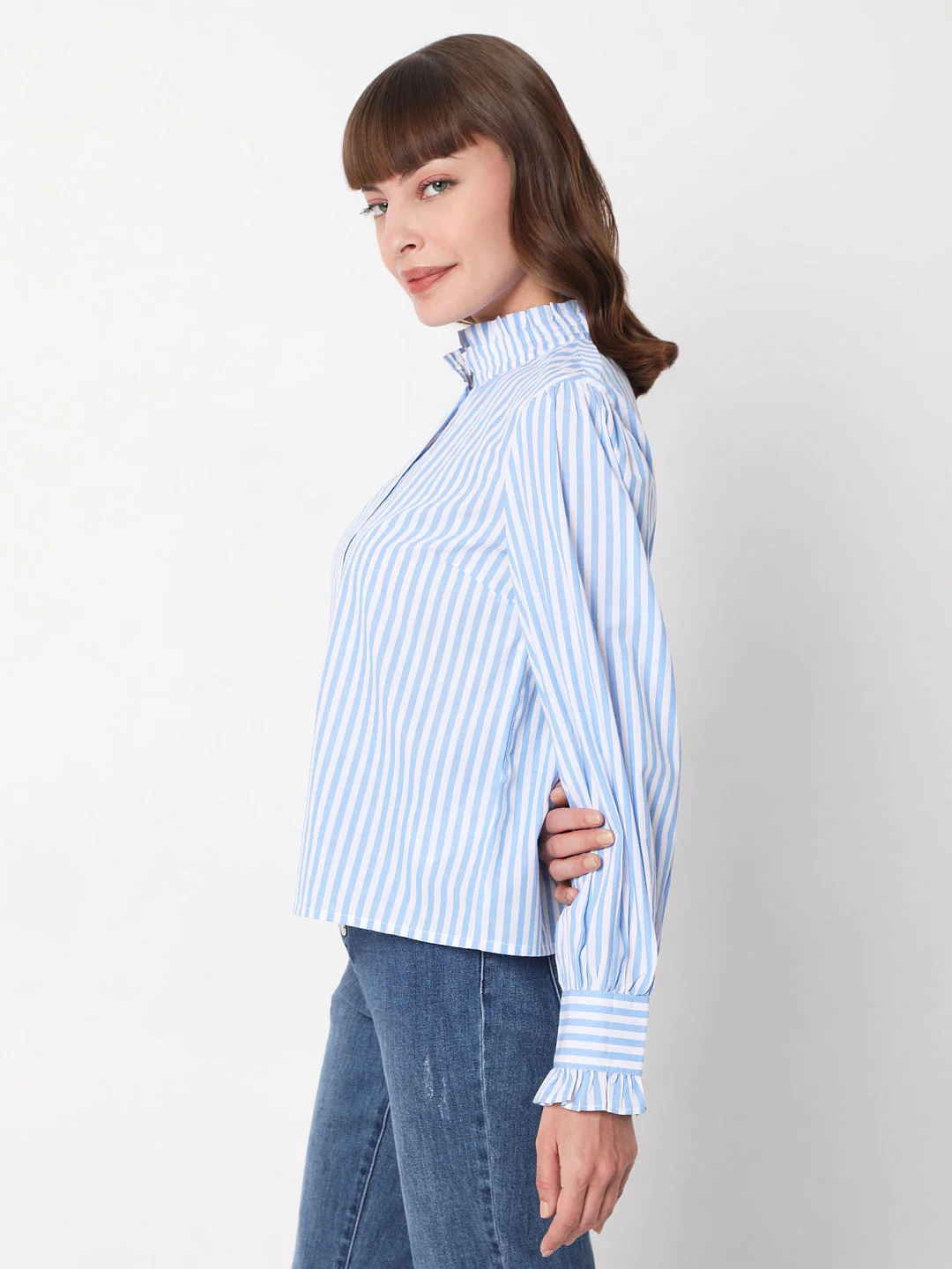 Blue Striped Shirt - Image 3