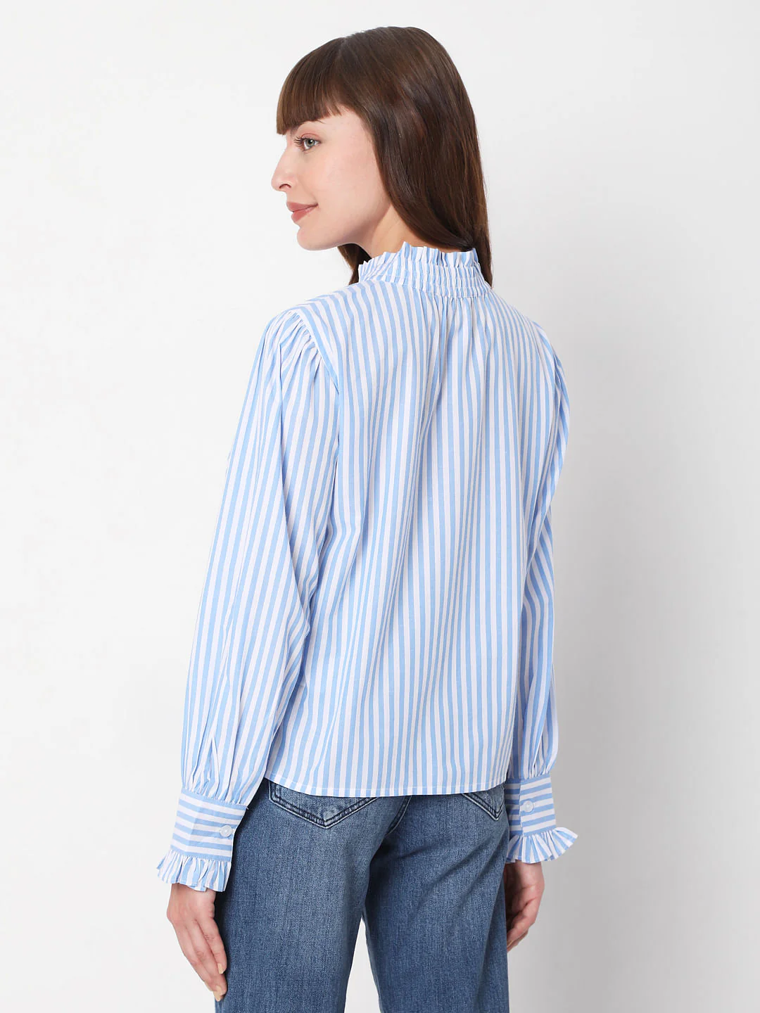Blue Striped Shirt - Image 4