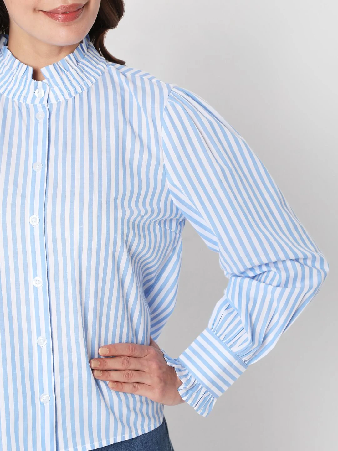 Blue Striped Shirt - Image 6