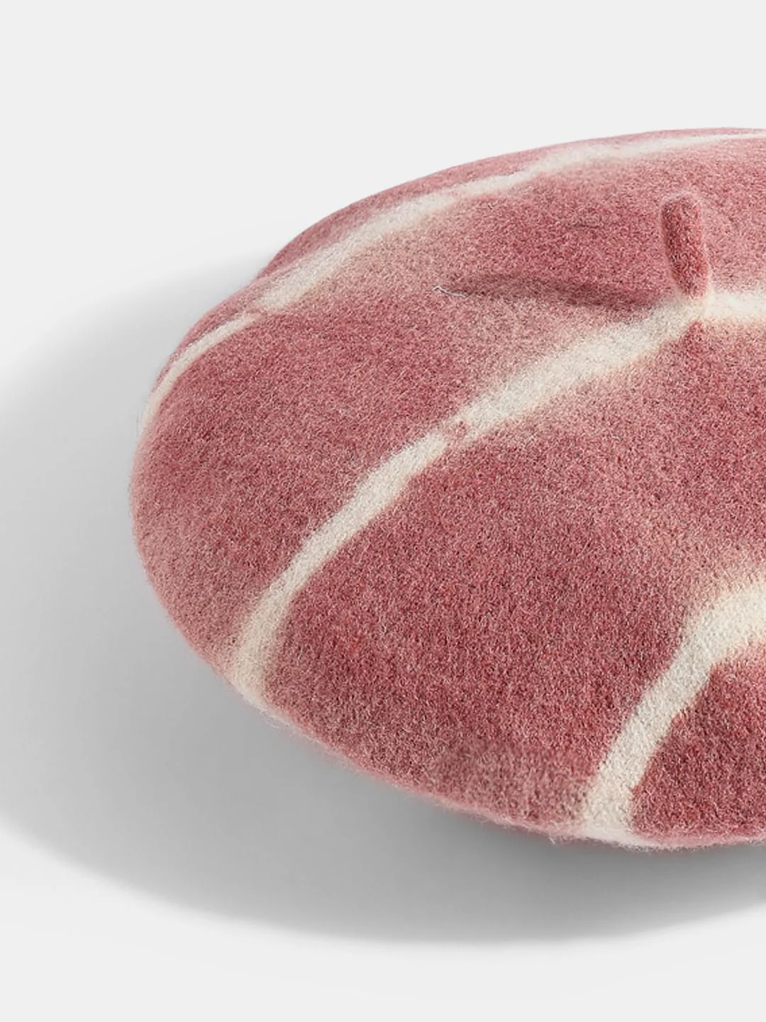 Red Tie-Dye Beret - Image 3