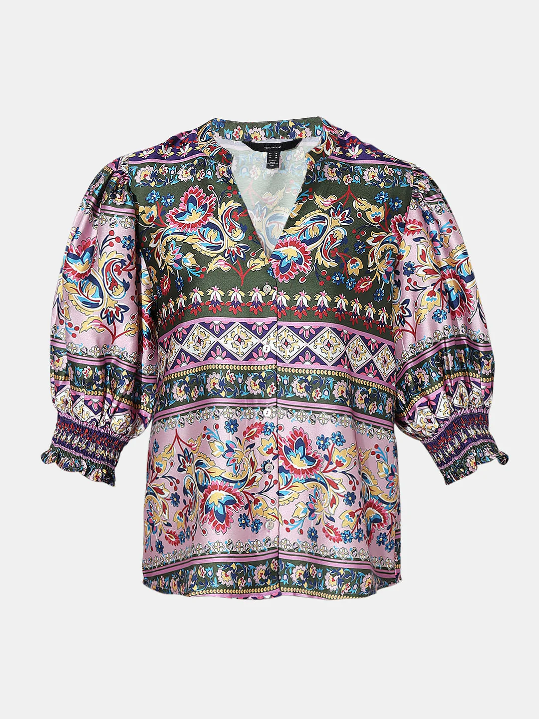 Purple All Over Print Top - Image 7