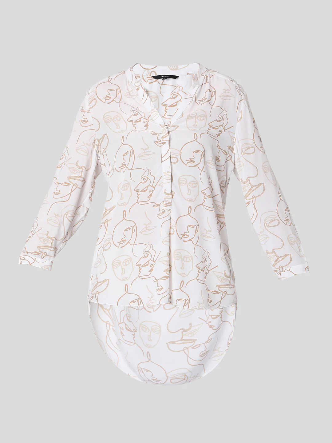 White Face Print Top - Image 7