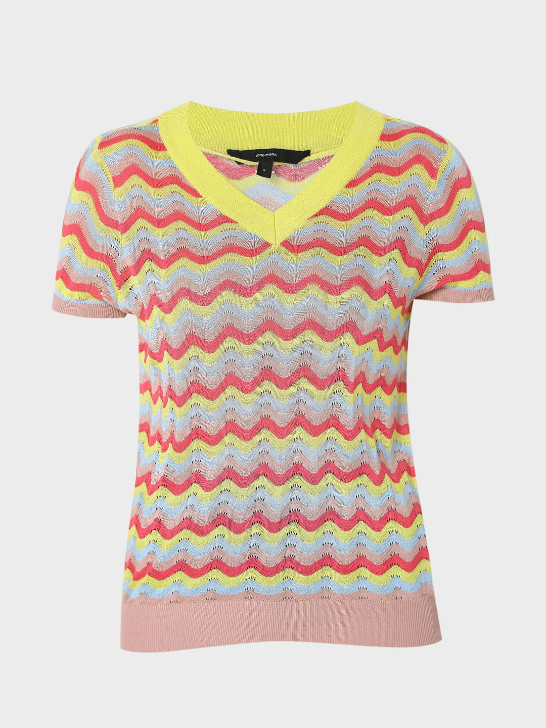 Multi-Coloured Striped Top - Image 7