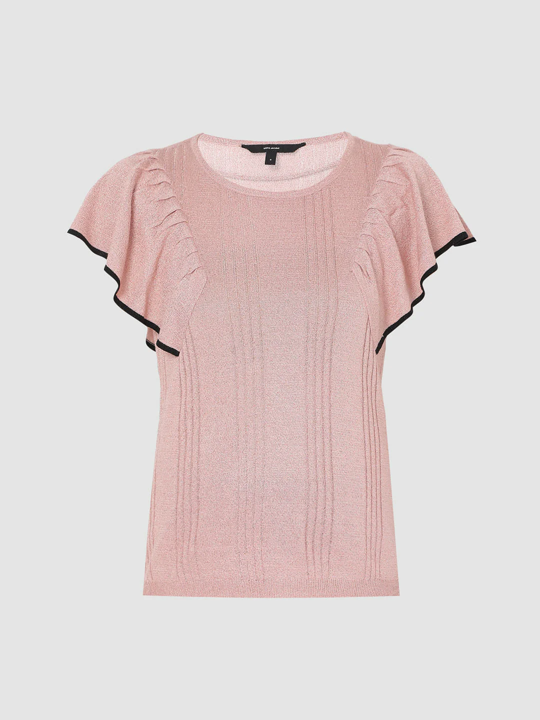 Pink Ruffle Sleeve Top - Image 7