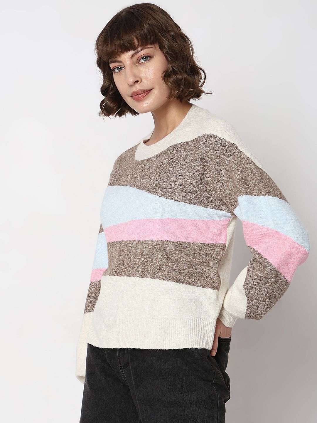 Off-White Colourblocked Pullover - Image 3