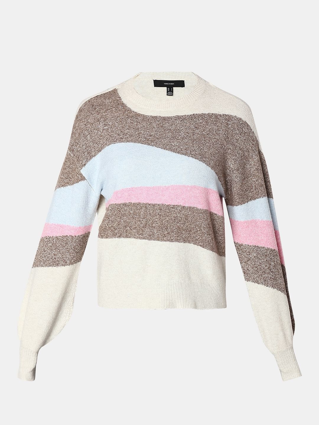 Off-White Colourblocked Pullover - Image 7