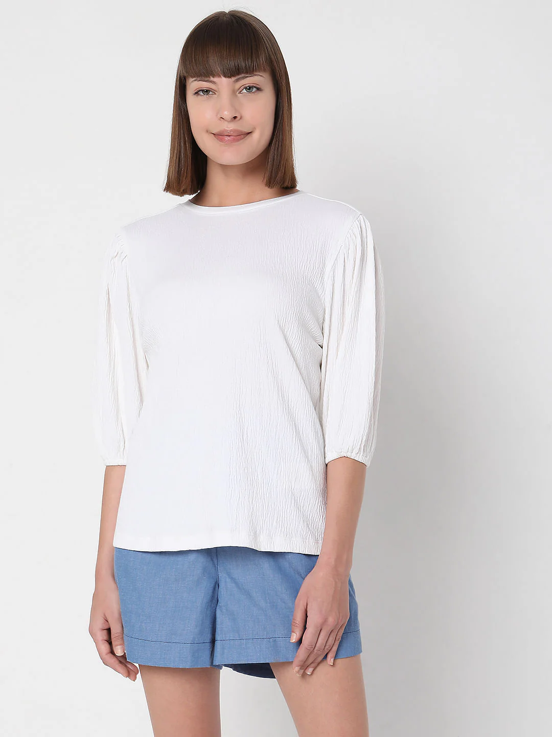 White Back Cut Out Top - Image 2