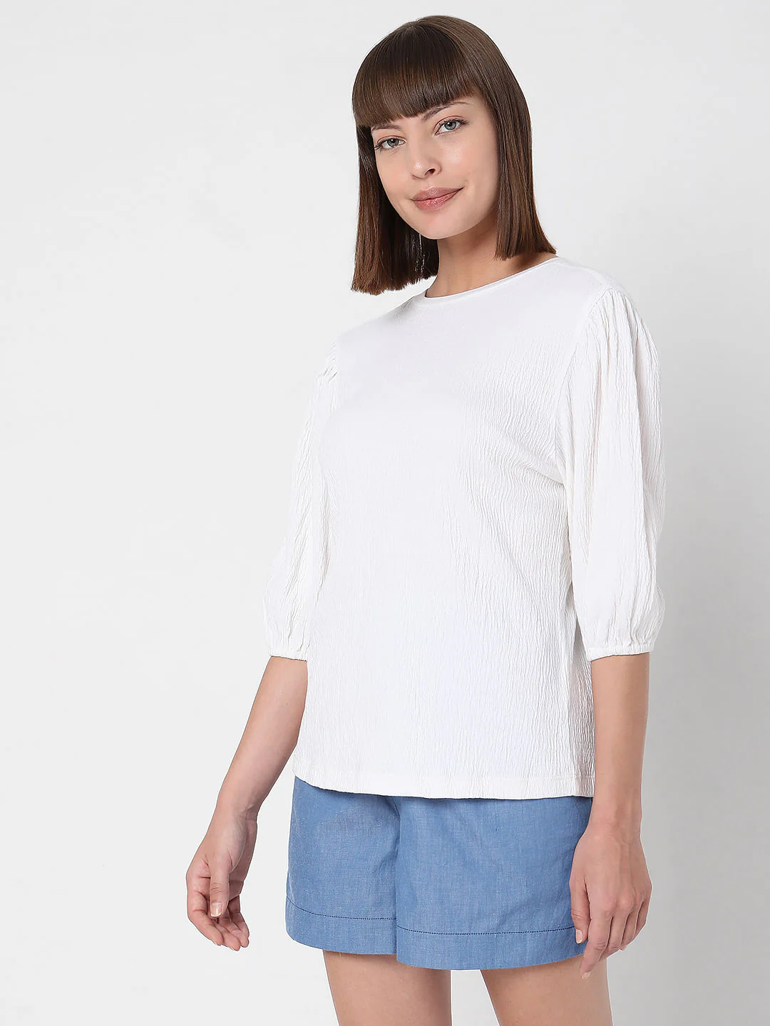 White Back Cut Out Top - Image 3