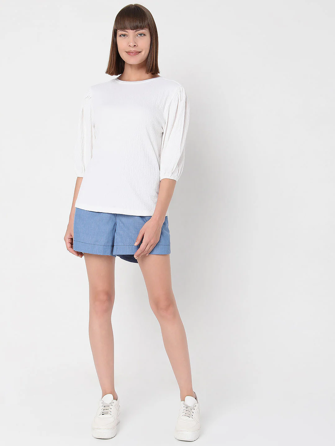 White Back Cut Out Top - Image 5