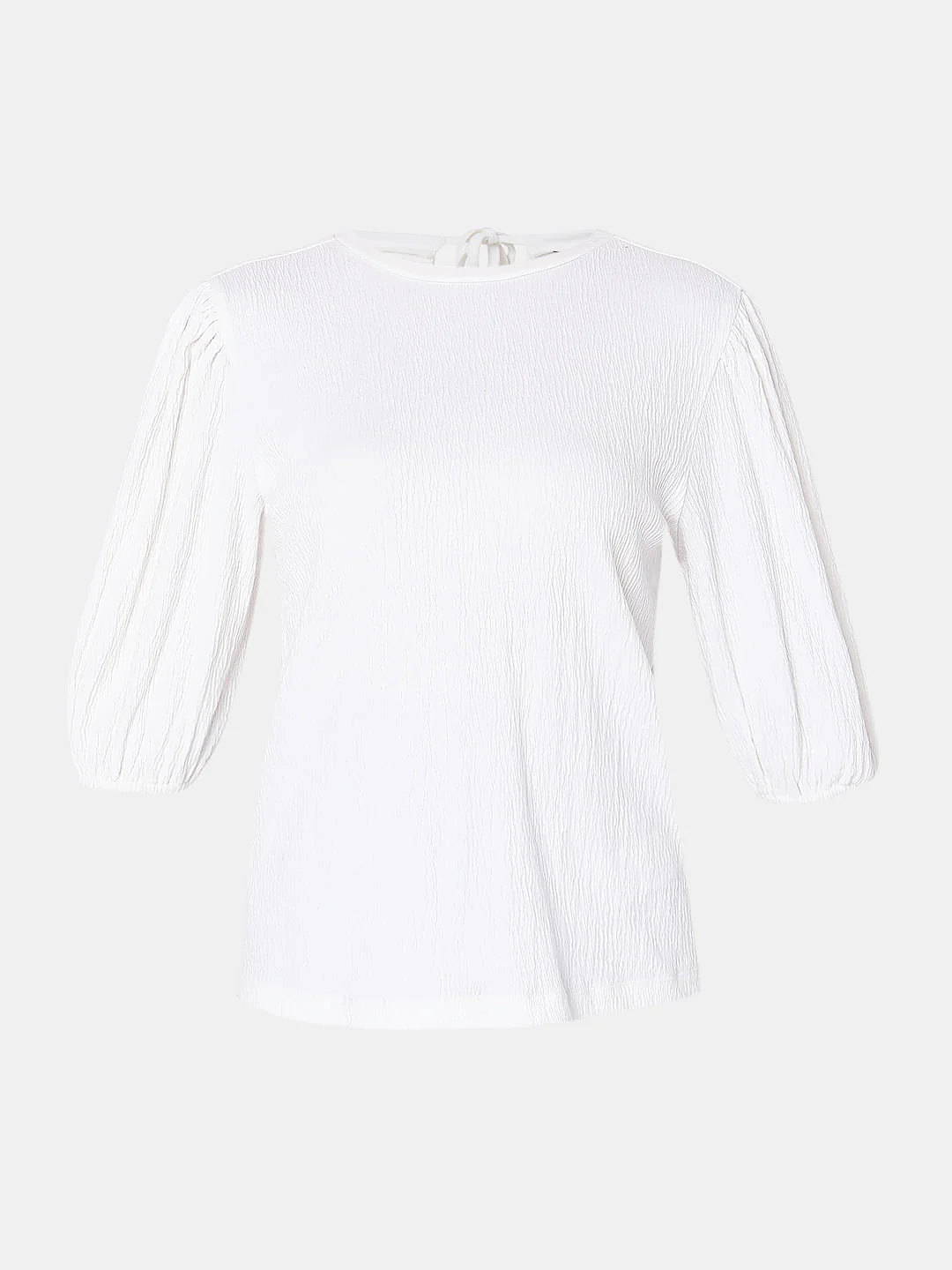 White Back Cut Out Top - Image 7