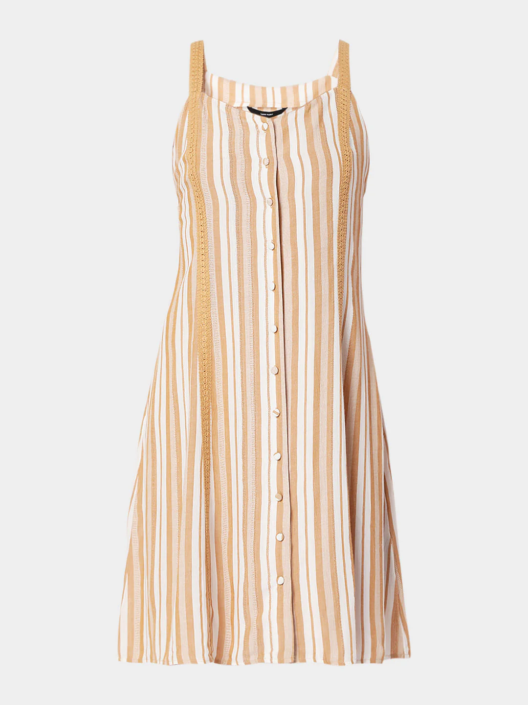 White Striped Dress - Image 6