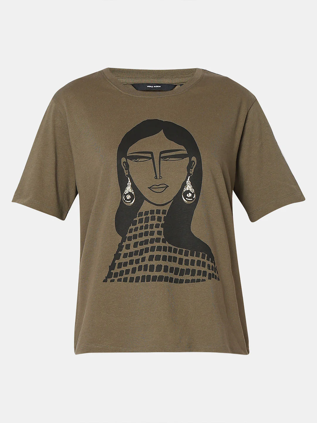 Green Graphic Print T-Shirt - Image 7