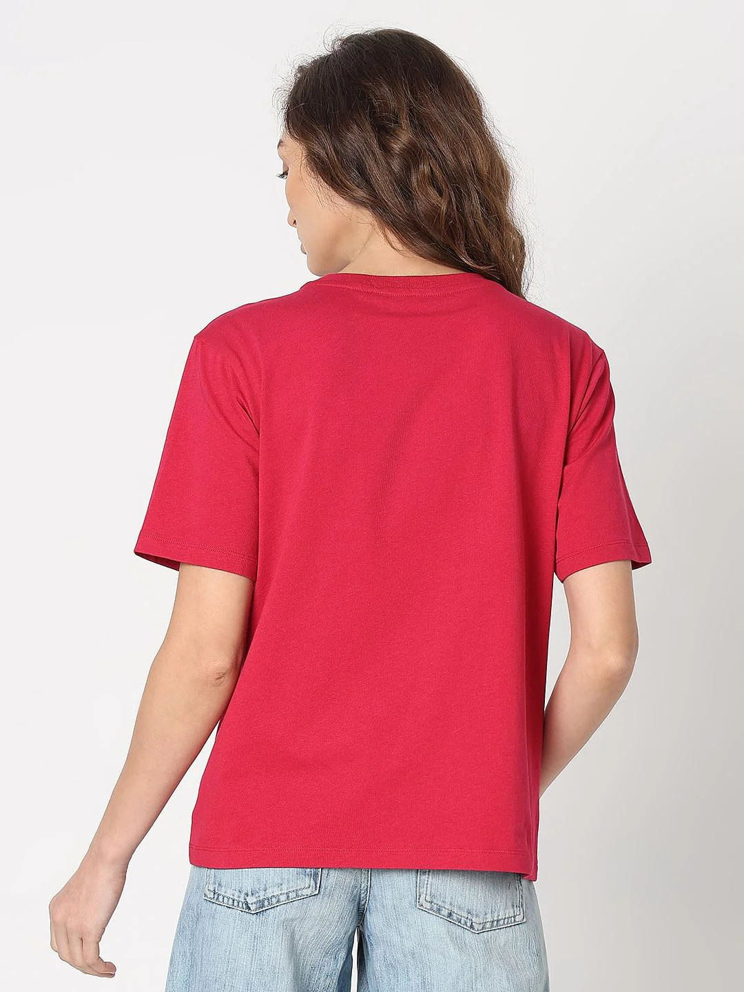 Red Graphic Print T-Shirt - Image 4