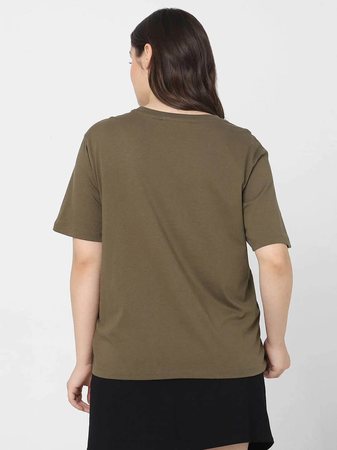 Curve Green Graphic Print T-Shirt - Image 4