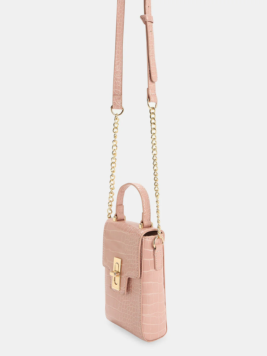 Pink Phone Crossbody Bag - Image 3