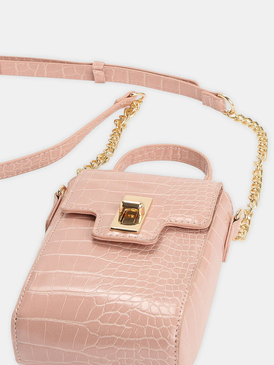 Pink Phone Crossbody Bag - Image 5