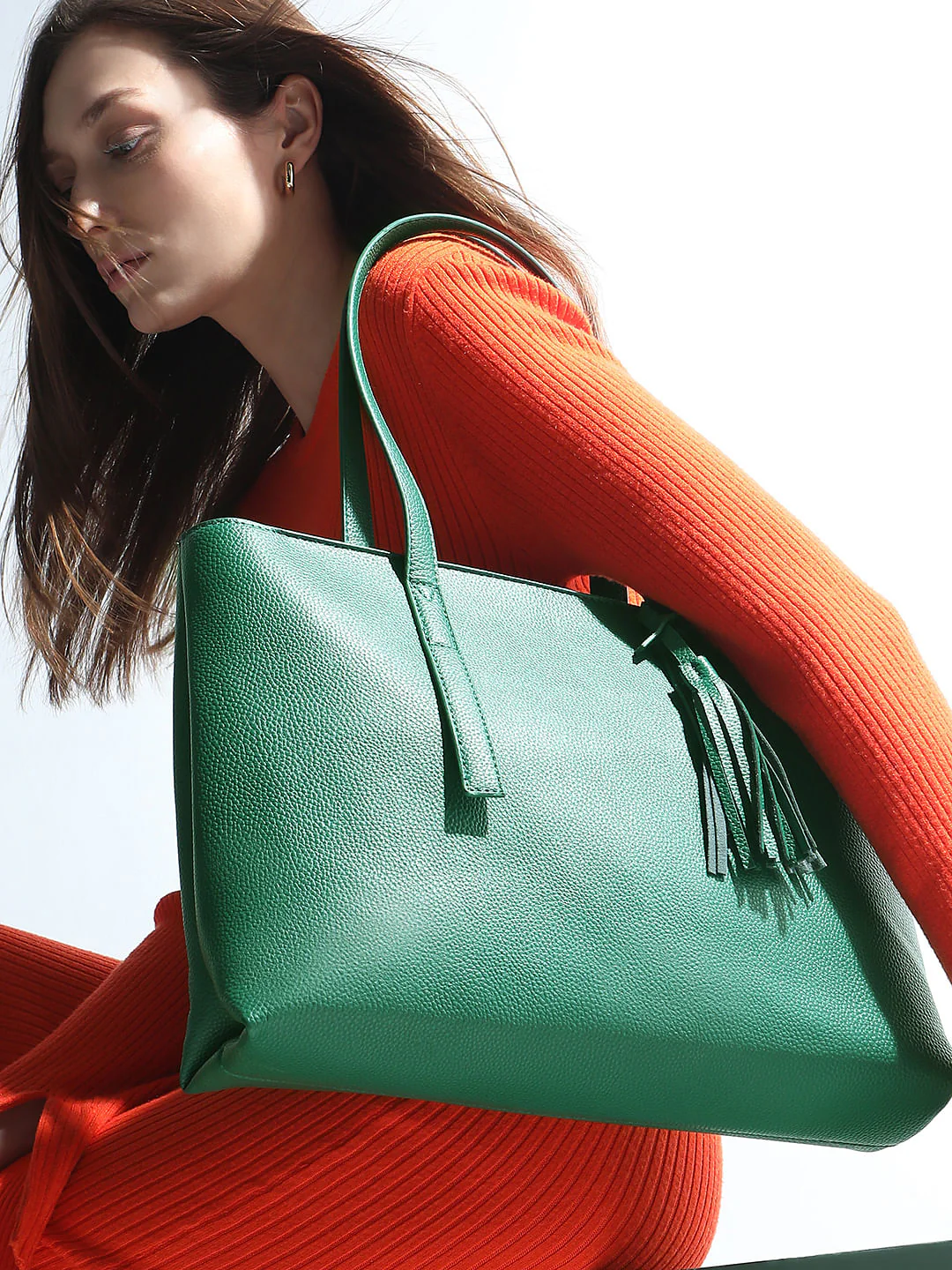 Green Tote Bag
