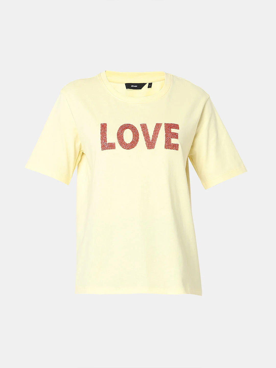 Yellow Embellished Print T-Shirt - Image 7