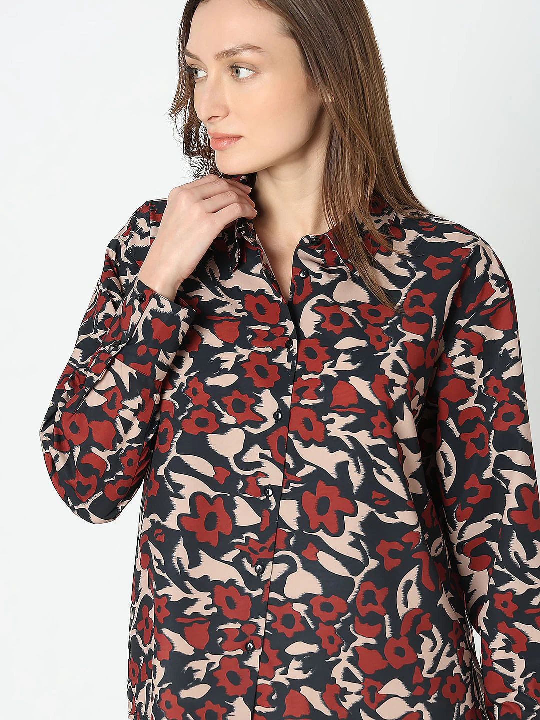 Black Floral Shirt - Image 6