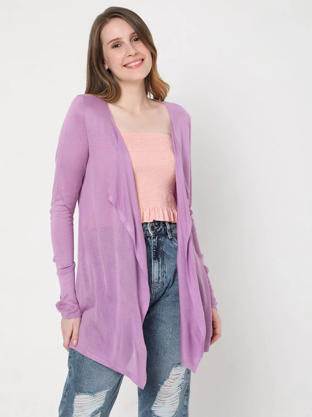 Lilac Purple Shrug - Image 2