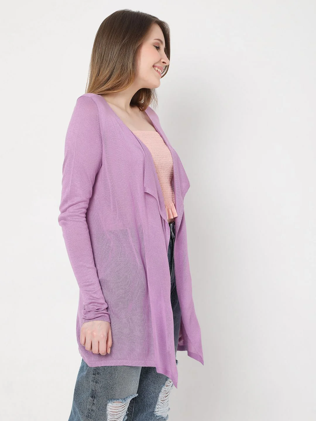 Lilac Purple Shrug - Image 3