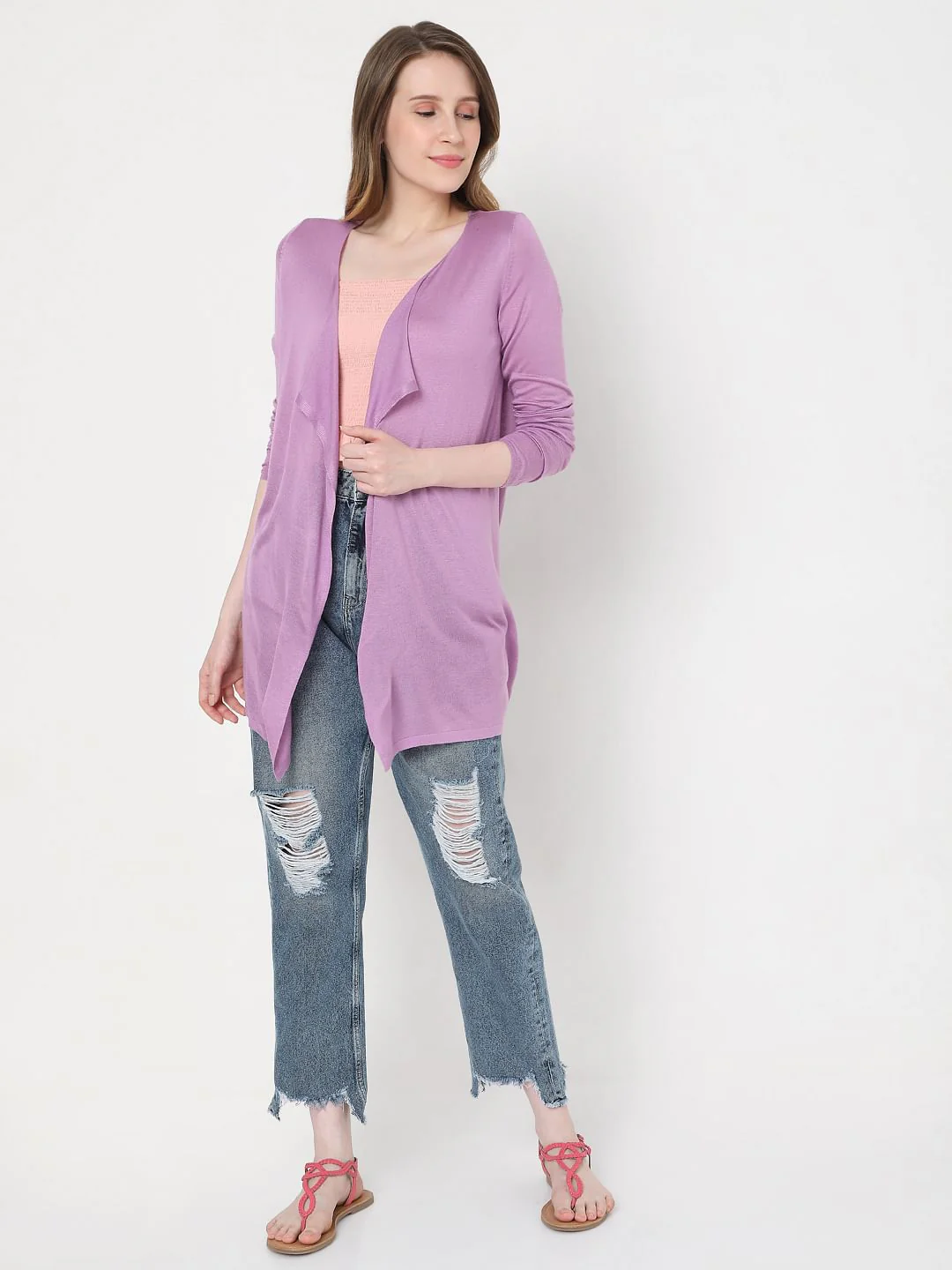 Lilac Purple Shrug - Image 5
