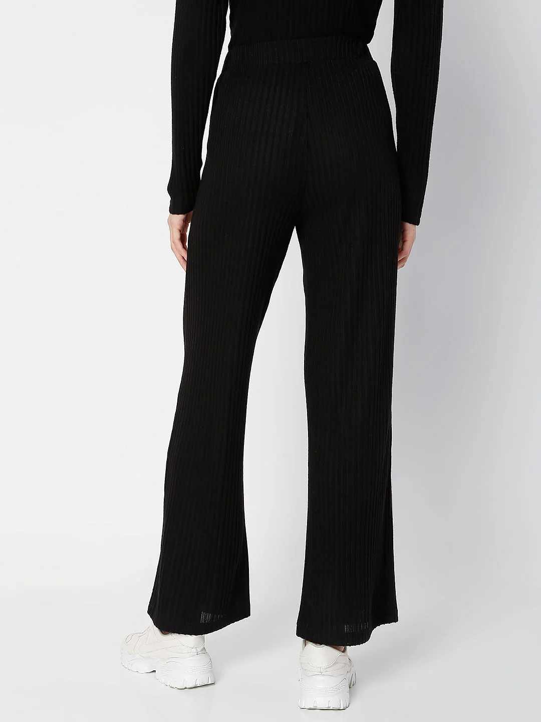 High Rise Black Co-Ord Pants - Image 4