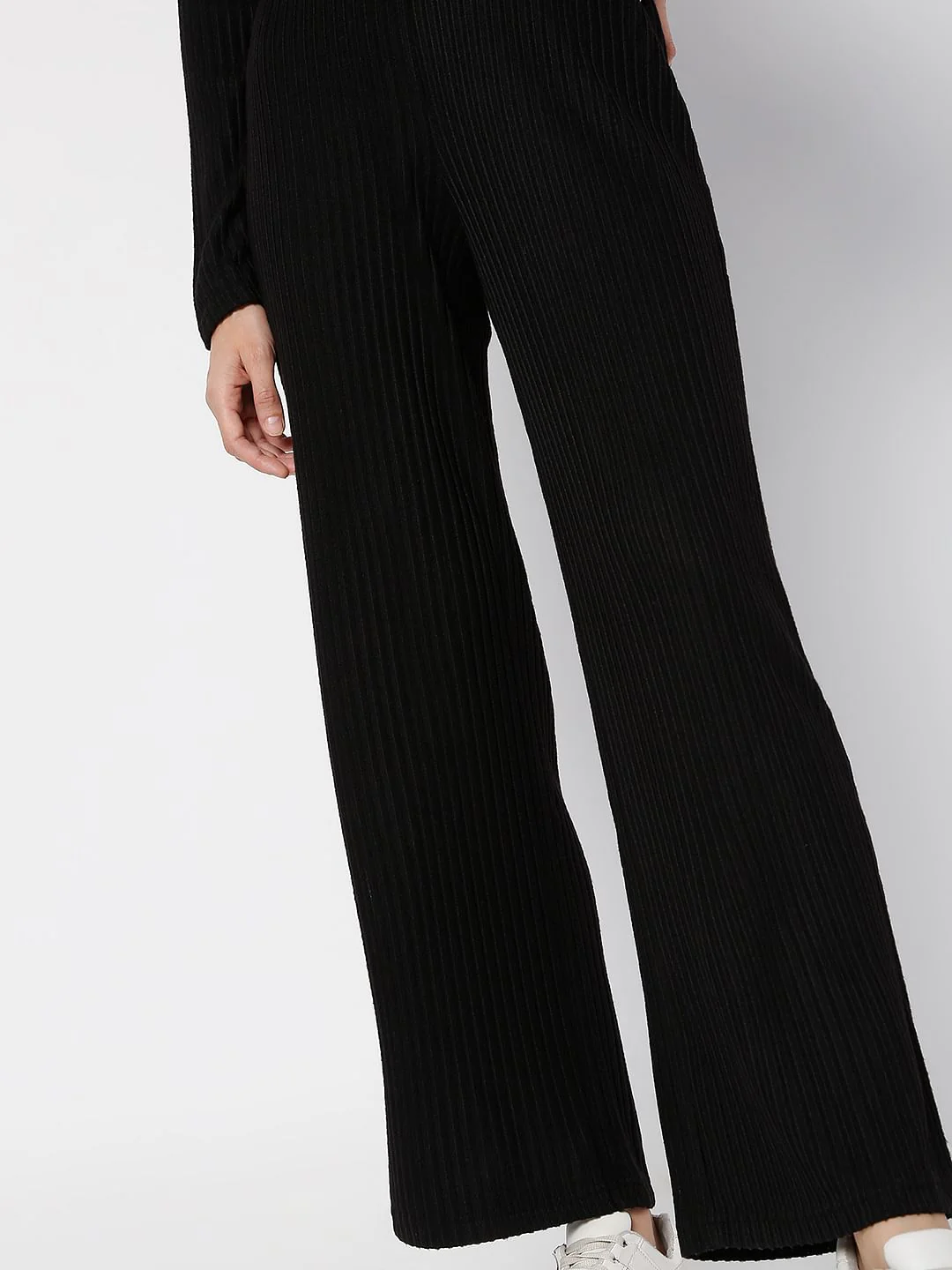High Rise Black Co-Ord Pants - Image 5
