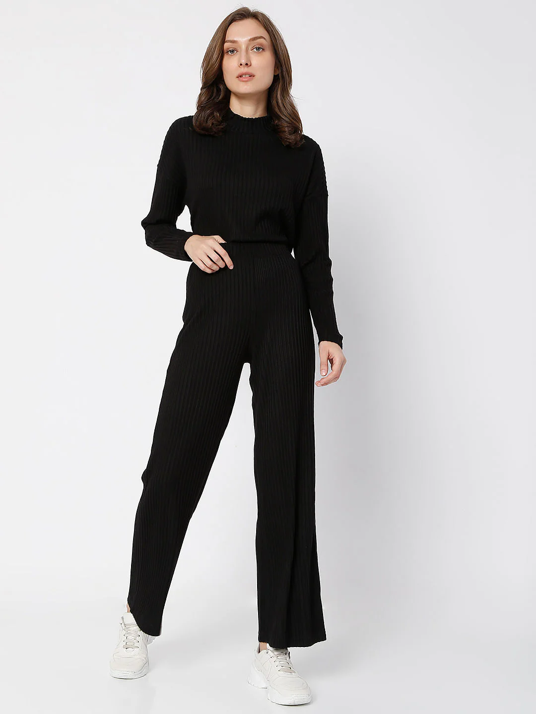 High Rise Black Co-Ord Pants - Image 6