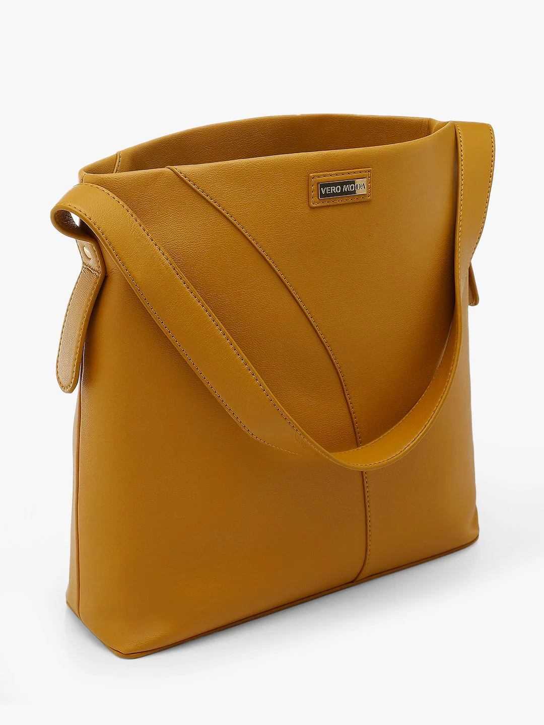 Mustard Single Strap Shoulder Bag - Image 3